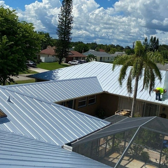 metal roof