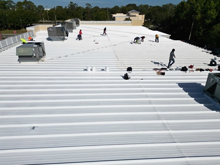 commercial roof coating